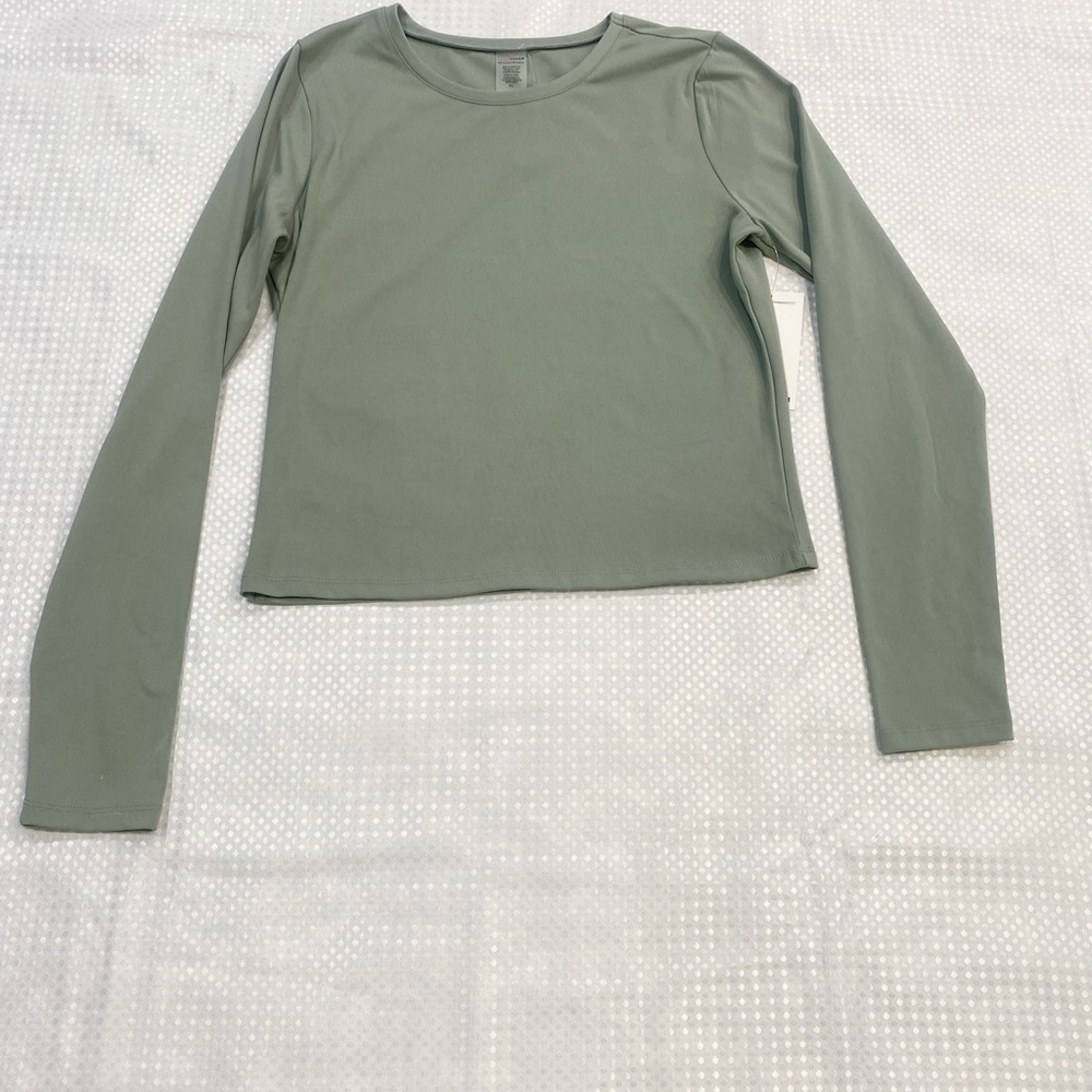 Women's Long Sleeve Top in Green
